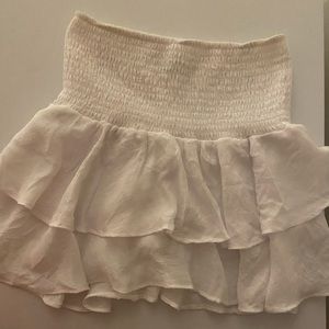 White Adika Skirt